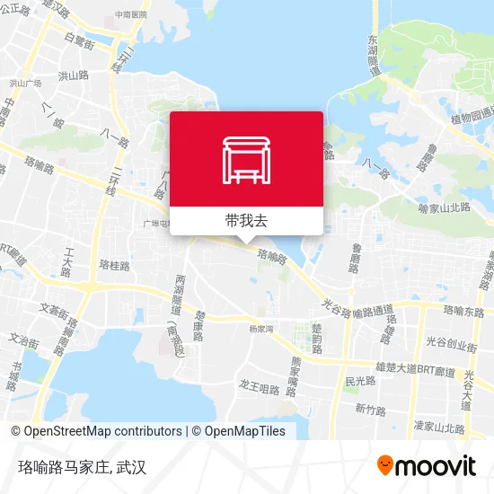 珞喻路马家庄地图