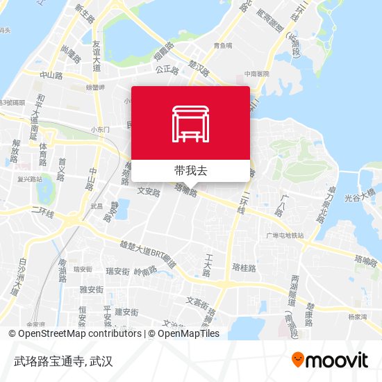 武珞路宝通寺地图