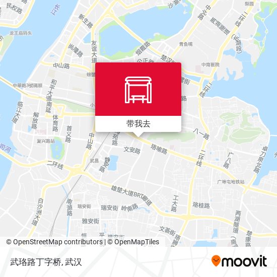 武珞路丁字桥地图