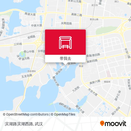 滨湖路滨湖西路地图