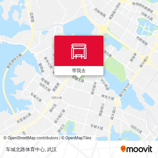 车城北路体育中心地图