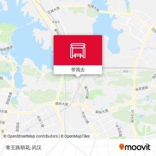 青王路胡花地图