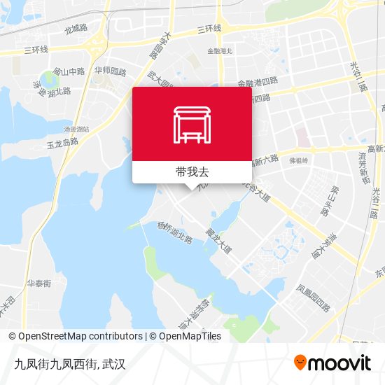 九凤街九凤西街地图