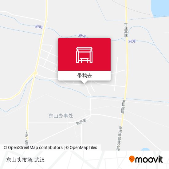 东山头市场地图