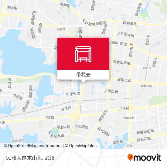 民族大道东山头地图
