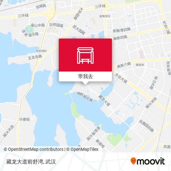 藏龙大道前舒湾地图