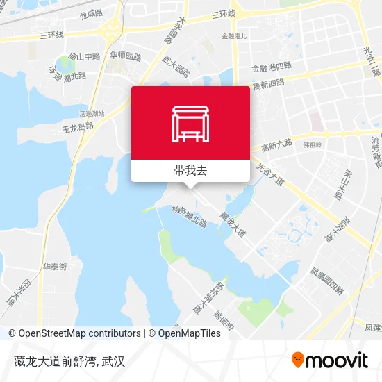 藏龙大道前舒湾地图