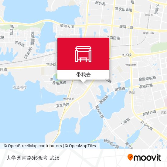 大学园南路宋徐湾地图