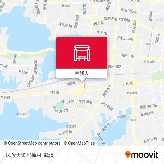 民族大道冯徐村地图