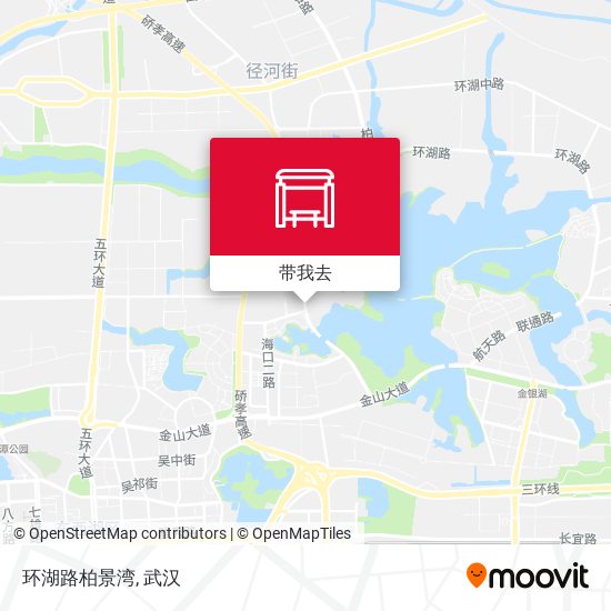 环湖路柏景湾地图