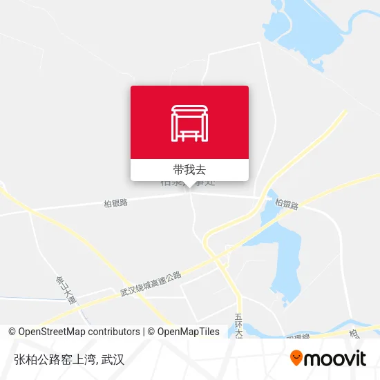 张柏公路窑上湾地图