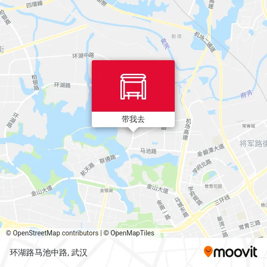 环湖路马池中路地图