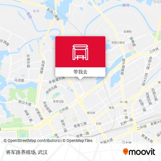 将军路养殖场地图