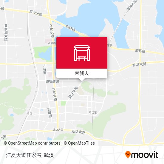 江夏大道任家湾地图