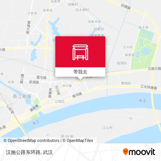 汉施公路东环路地图