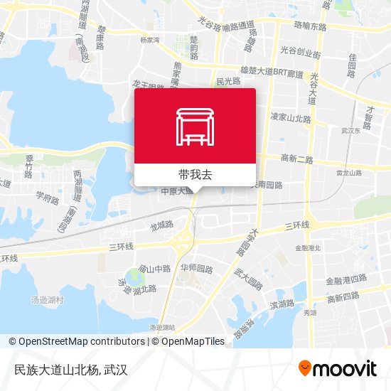 民族大道山北杨地图