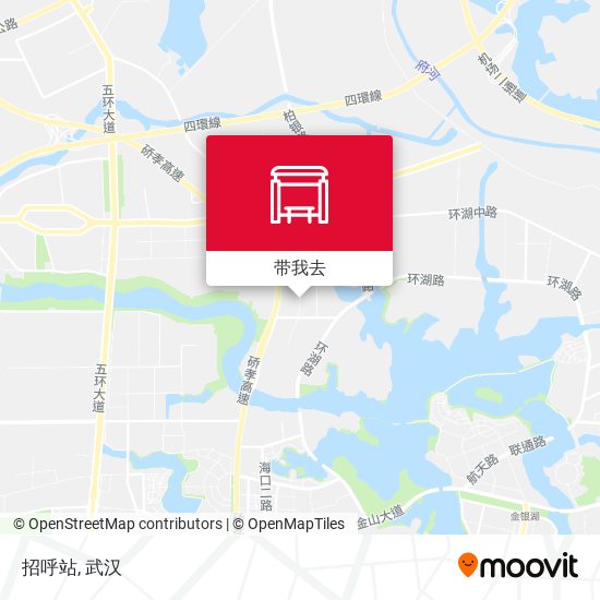 招呼站地图
