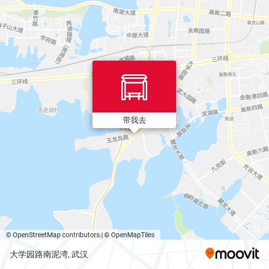 大学园路南泥湾地图