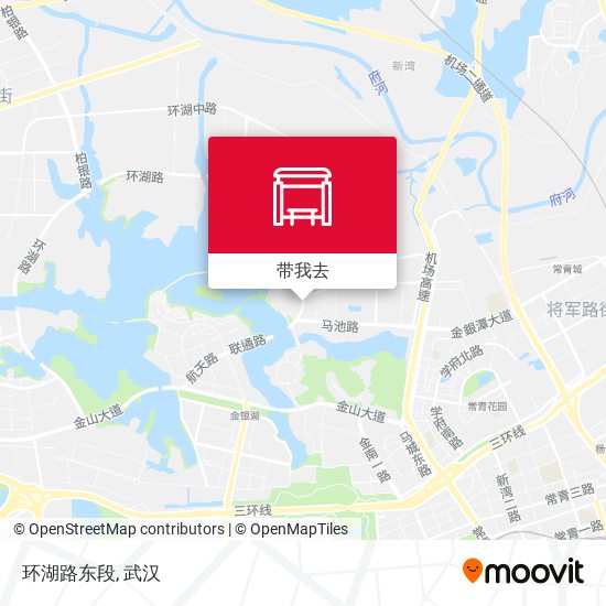 环湖路东段地图