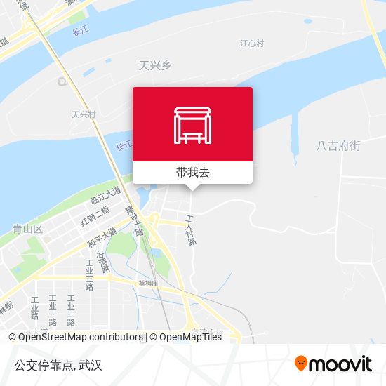 公交停靠点地图