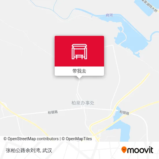 张柏公路余刘湾地图