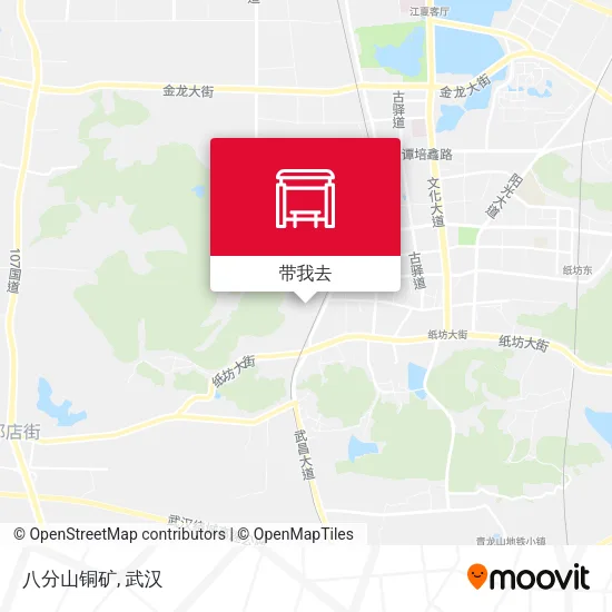 八分山铜矿地图