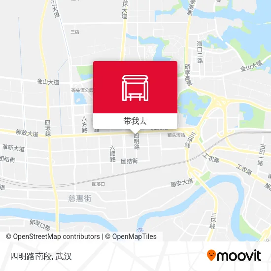 四明路南段地图