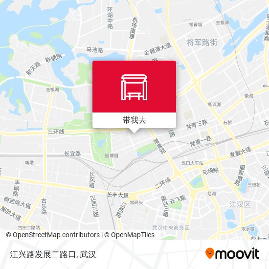 江兴路发展二路口地图
