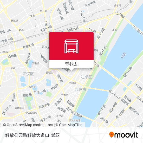 解放公园路解放大道口地图