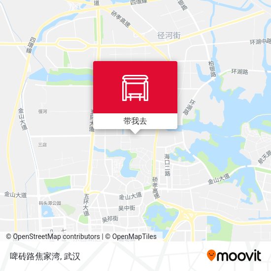 啤砖路焦家湾地图