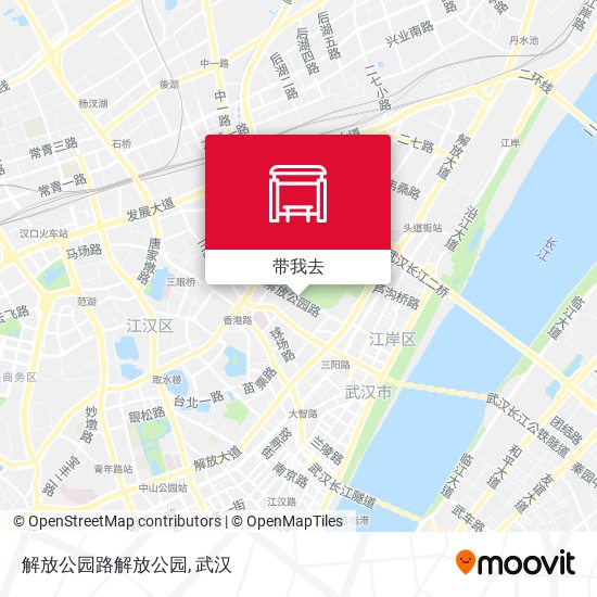 解放公园路解放公园地图