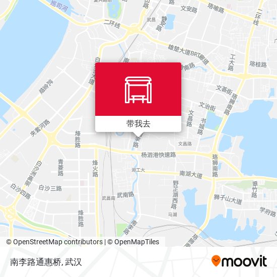 南李路通惠桥地图