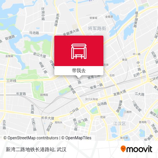 新湾二路地铁长港路站地图
