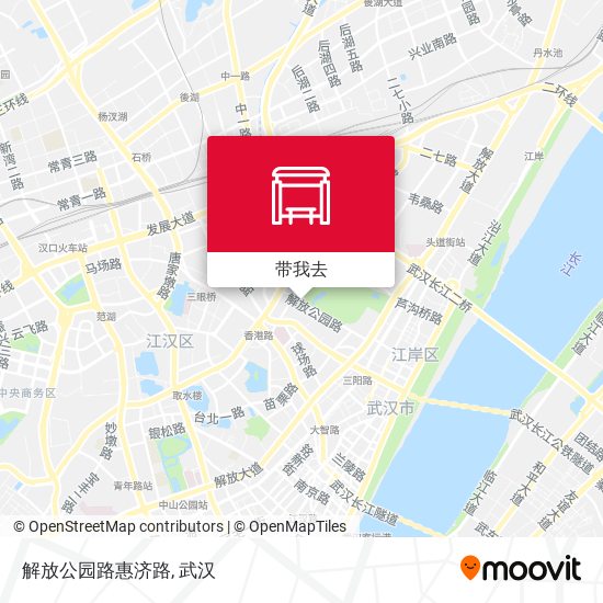 解放公园路惠济路地图