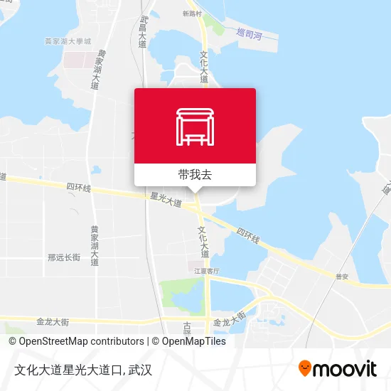 文化大道星光大道口地图