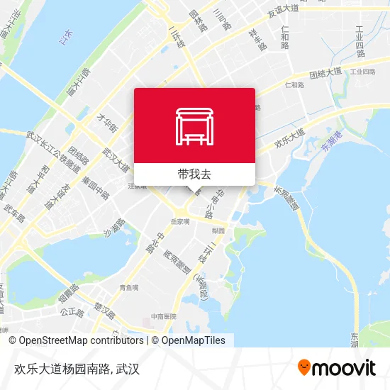 欢乐大道杨园南路地图