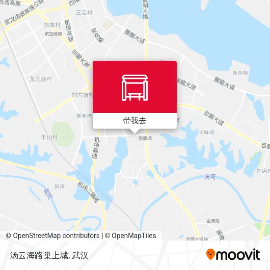 汤云海路巢上城地图