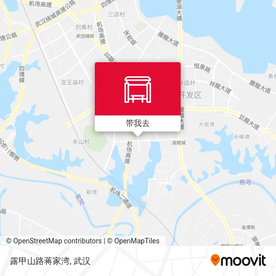 露甲山路蒋家湾地图