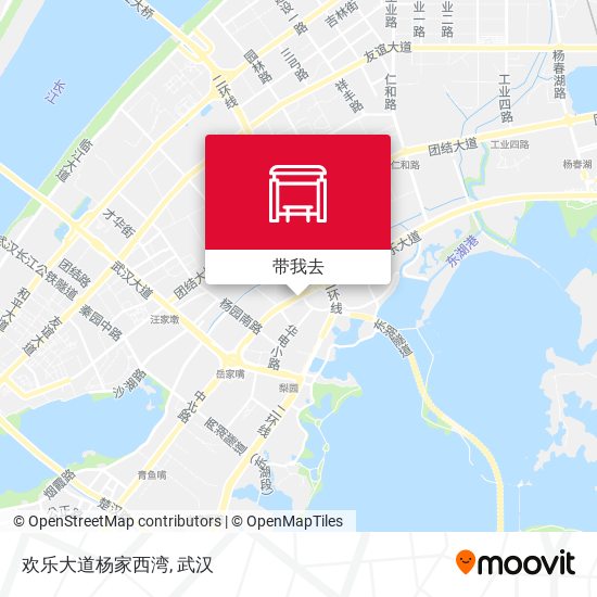 欢乐大道杨家西湾地图