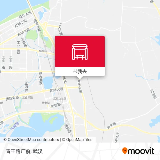 青王路厂前地图