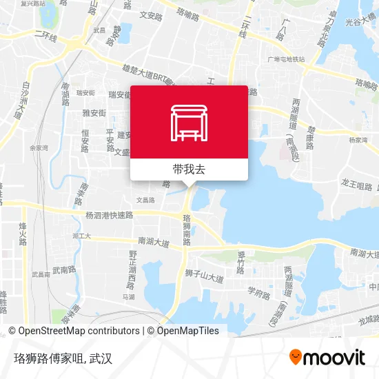 珞狮路傅家咀地图