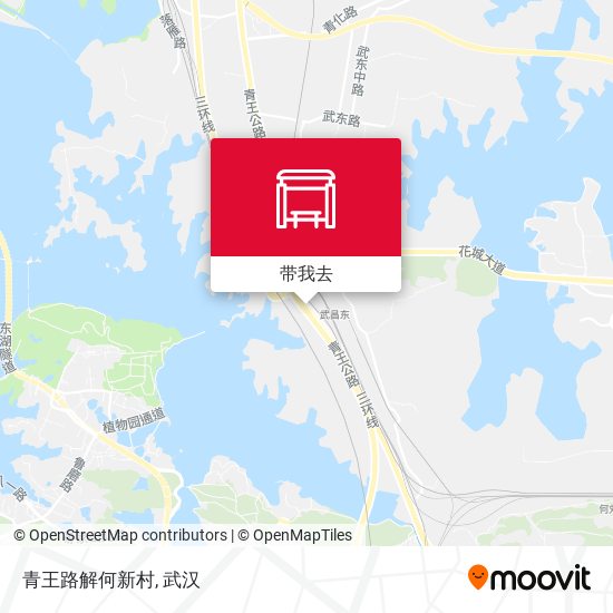 青王路解何新村地图