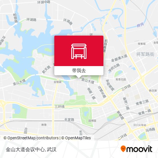 金山大道会议中心地图