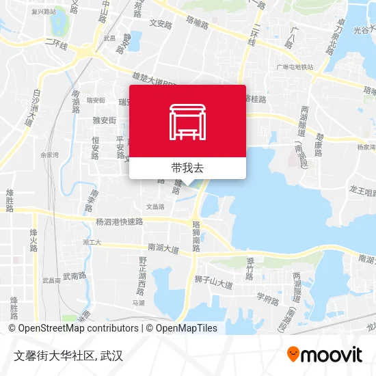 文馨街大华社区地图