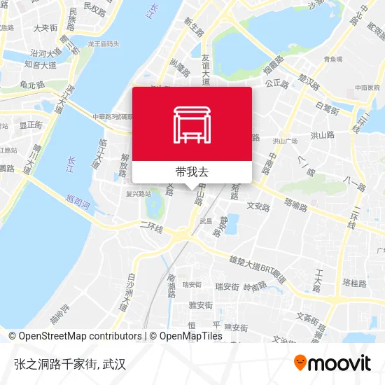 张之洞路千家街地图