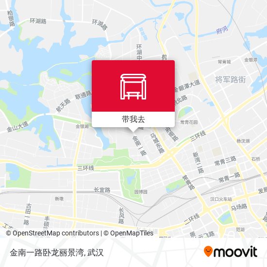 金南一路卧龙丽景湾地图