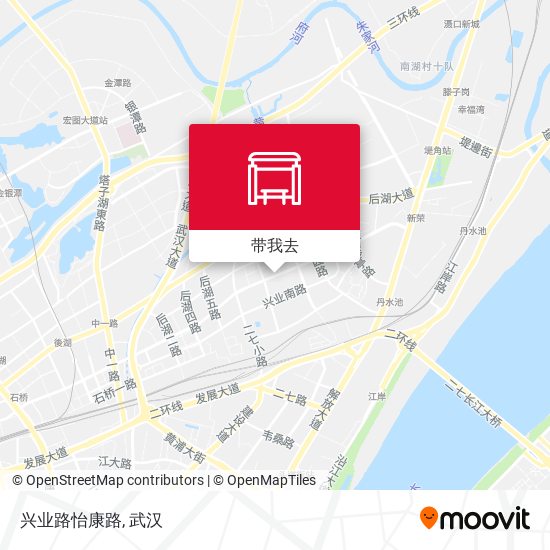 兴业路怡康路地图