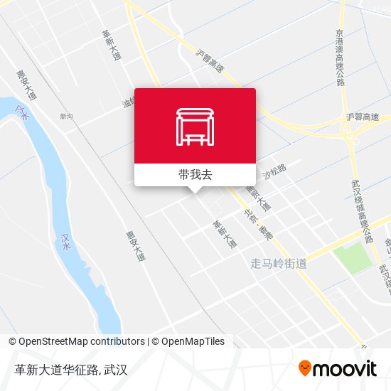 革新大道华征路地图