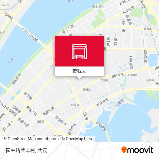 园林路武丰村地图