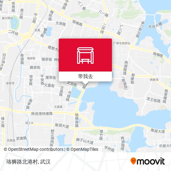 珞狮路北港村地图